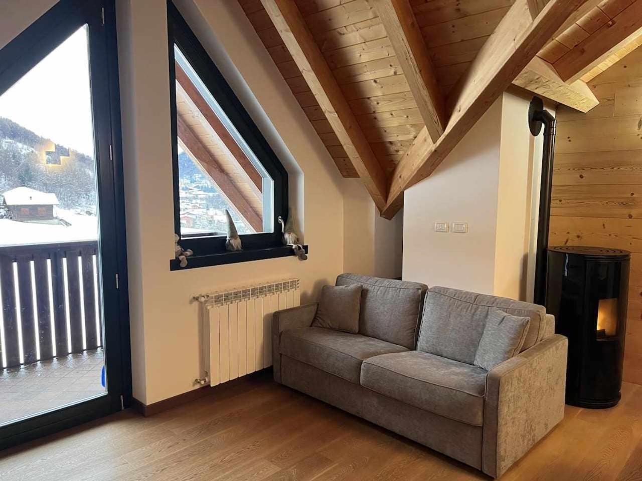 Appartamento Casa Giuliana Con Skibus Gratis Aprica Esterno foto