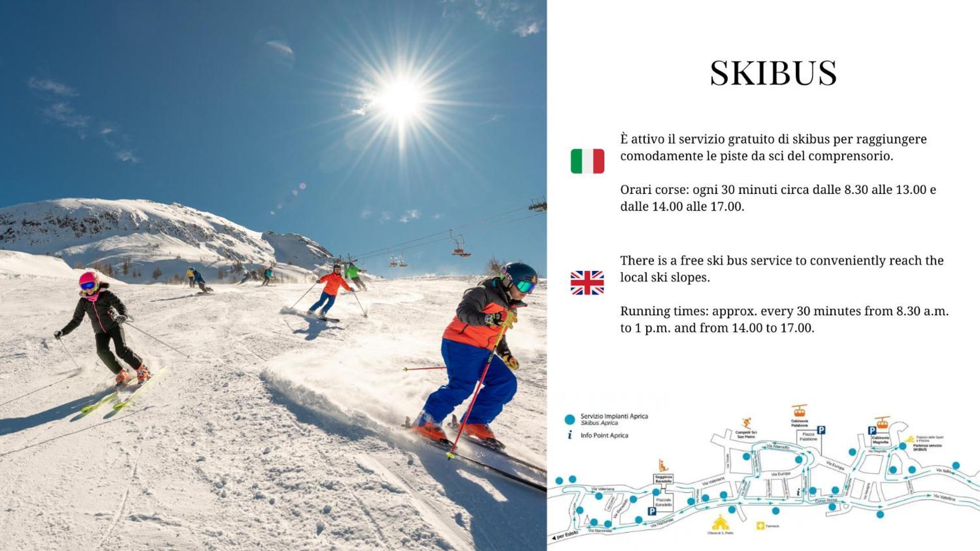 Appartamento Casa Giuliana Con Skibus Gratis Aprica Esterno foto